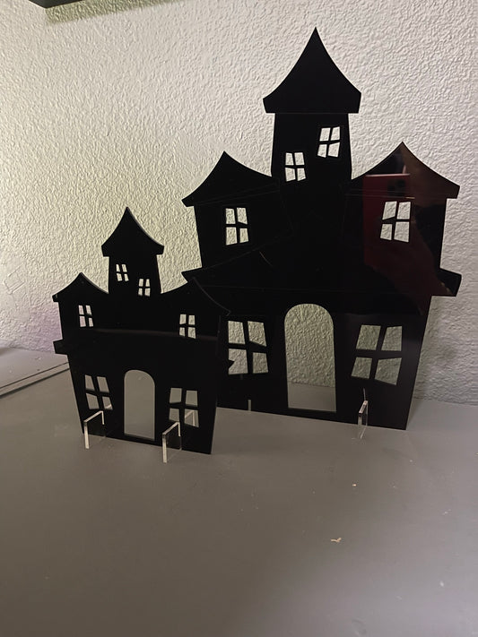 Acrylic Haunted House Small