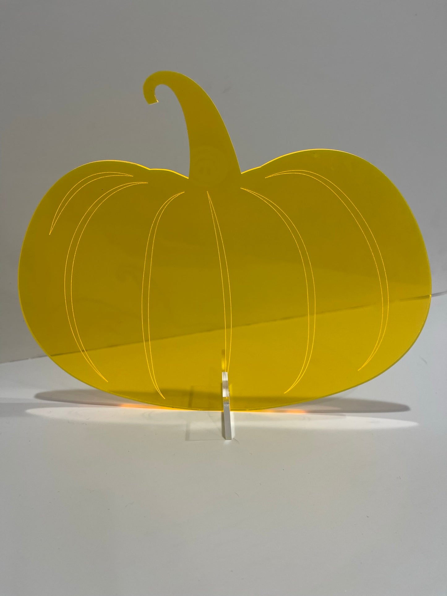 Acrylic Pumpkin Stand Up Medium