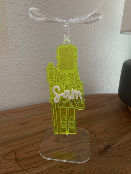 Personalized Nutcracker Ornament