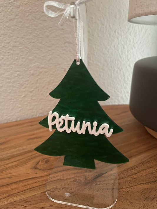 Personalized Tree Ornament