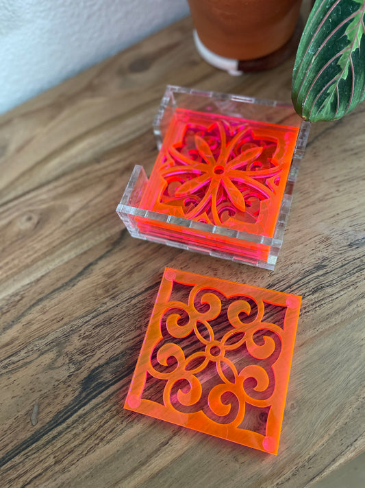 Mexican Tile Coasters