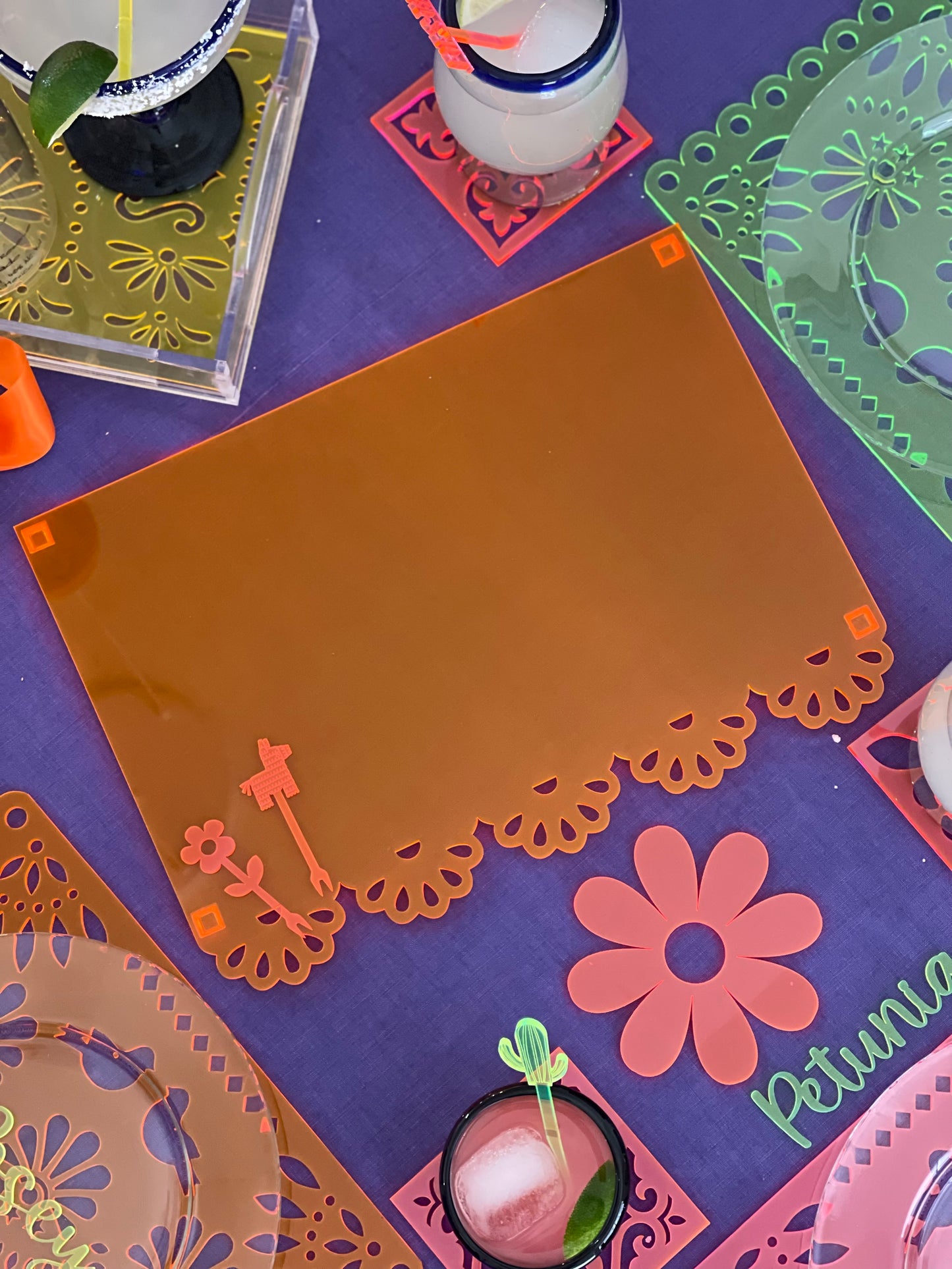 Papel Picado Serving Board