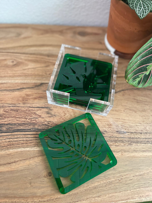 Monstera Coasters