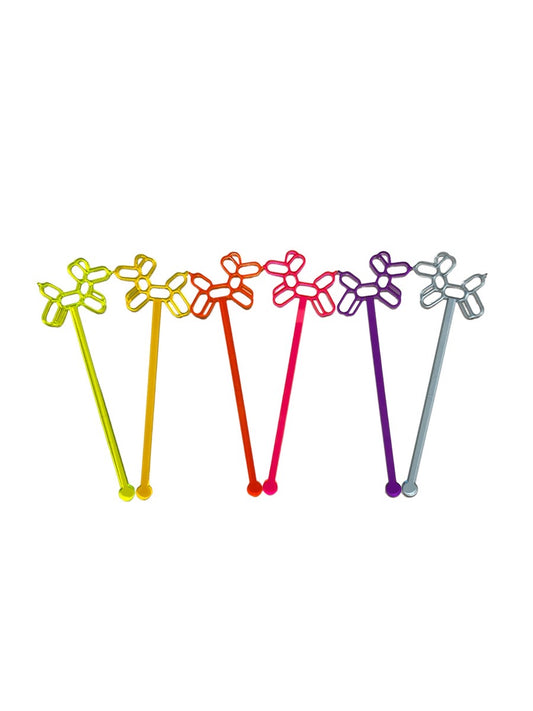 Balloon Animal Swizzle Sticks